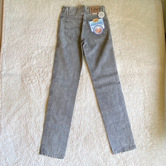 ☆ Deadstock Vintage Gray Lee Jeans ☆ - Picture 2 of 4